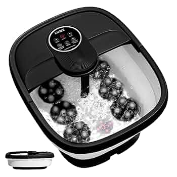 Amazon.com: KNQZE Collapsible Foot Spa Electric Foot Bath